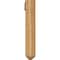 Ekena Millwork Olympic Arts and Crafts Rough Sawn Bracket w/ Offset Brace, Western Red Cedar, 8"W x 48"D x 48"H BKT0806X48X48OLY03RWR - alternate 4